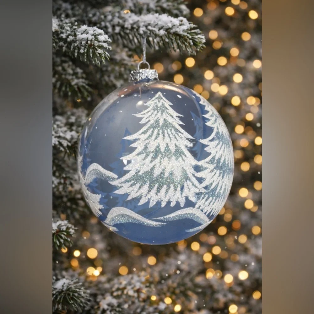 2005 glitter Holiday Ornament